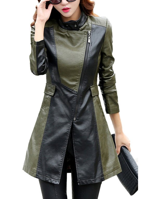 HugMe.fashion Ladies Genuine Sheep Leather Jacket ...